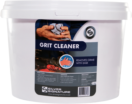 Grit hand cleaner is a mildly alkaline heavily bodied gel that has been specifically formulated for use in industrial hand cleaning applications. It is particularly effective on mineral oils and greases. The product's detergent properties easily remove oil, grease, graphite, inks, and other stubborn soils from skin surfaces.