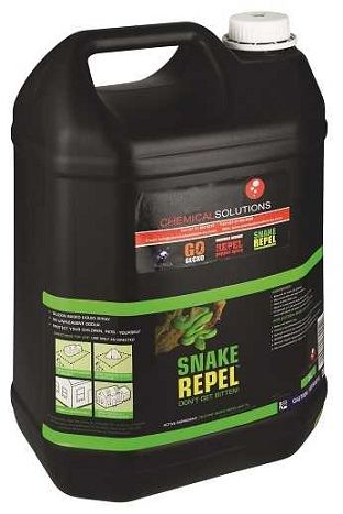 A ready to use silicone based liquid repellent for snakes.