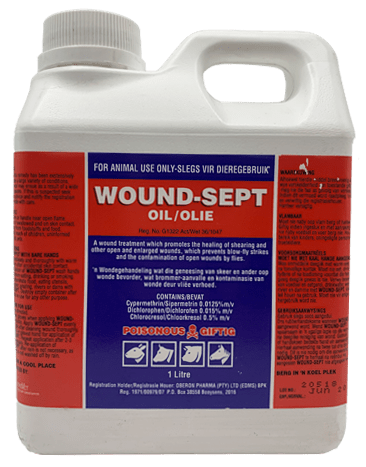 Wound-sept oil.