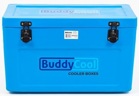 General Use: It is important to let your Buddy cool "breath" when you are not using it, you can do this by loosing the bungs and opening the lid. Cooling down the walls of your Buddy cool the day before using will extend the cooling period. Frozen product will stay colder longer, because it extent the life span of the ice. Organize your cooler box to ensure you don't have to open your cooler box to regularly. Make sure your Buddy cool is always topped up with ice and any extra water is drained through the drain bung. Always make sure the lid is tightly sealed after the Buddy cool has been opened, to prevent any cold air escaping. Keep your Buddy cool out of the SUN. Leave it somewhere in the shade under a tree or when at the beach cover it with a towel, a wet one will work even better. Don't drain water, if food is sealed properly and not in danger of spoilage, the cold water keeps products better cold than empty air does. Ice Management: Rather use block ice it is a solid mass, where if you use crushed ice there is lots of space and air causing it to melt faster. Add salt to your ice, by adding salt to the water you freeze it actually lowers the freezing point of the water, meaning you ice will be colder than frozen fresh water. Freeze drinking water in bottles that can be used ice and then later for drinking. Recommended ice ration is 1/3 ice to 2/3 product. Make sure bung is secure before using. Cleaning and Maintenance: Treat your Buddy cool with care. Wash with soapy warm water dry after washing. Store with lid open.
