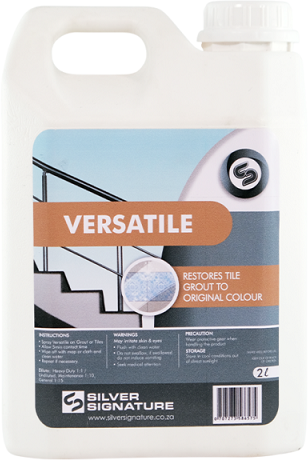 Versatile tile & grout cleaner is formulated to remove various deposits from tiles and grout.