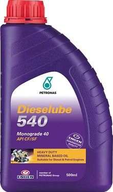 An advanced series of monograde high-performance diesel engine crankcase oils formulated to counter the toughest conditions found in diesel engines, from naturally aspirated to older turbocharged units, used in contractor, agricultural and commercial automotive vehicles on and/or off the road. They have excellent resistance to bore polishing, a high level of wear protection, efficiently control sludge and deposits providing superior engine cleanliness at extended oil drain intervals.