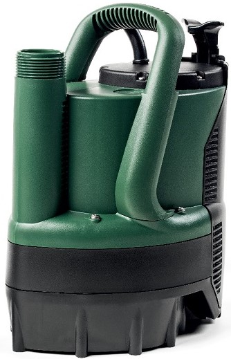 The vertical delivery draining submersible pump is suitable for domestic automatically operated fixed applications, for draining basements and garages that are subject to flooding. Thanks to its compact and easy to handle shape, and the built-in float, it is suitable for particularly small draining wells (minimum 20x20 cm).