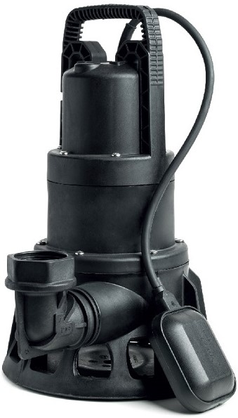 Powerful submersible pumps for draining and emptying applications. Suitable for pumping dirty water with solid particle size up to 38mm.