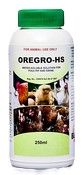 Oregro-HS is a water-soluble balanced solution containing Oreganum essential oil extracted from the plant Oreganum vulgare, Vitamin C, Vitamin E and electrolytes specially designed for heat stress in all ages of poultry. Feed additive for poultry and swine For use in times of heat stress: To help birds cope with heat stress. To promote health growth and performance during times of heat stress. Enhance growth, production and performance during heat stress.