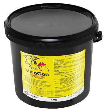 ViroGon is a broad spectrum bactericidal & fungicidal disinfectant for the prevention and control of diseases in animals.