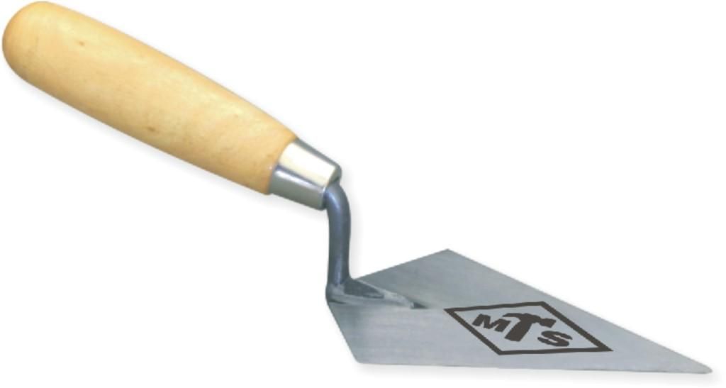 A conventional pointing trowel