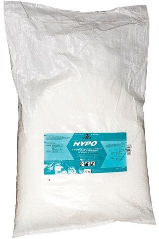 Hypo Sodium Thiosulphate is used as an additive in drink water for ruminants. Directions for Use in Prevention : 2kg Hypo in 1000lt Water. Replenish every 3 to 4 Days. To use as Treatment : Treat Once Only Administer 25% solution orally. 250g per liter water. Cattle 1-2lt and Goats 250-500ml.