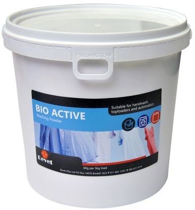 Revet Bio-active is a low foaming washing powered is suitable for Handwash, top loaders , front Loader and automatic washing machines.