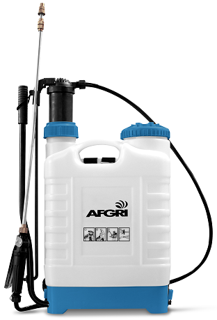 The Afgri 16lt knapsack sprayer is a high quality multipurpose pressure sprayer, packed with features. It is suitable for multiple interior and exterior uses and is ideal for use with water, sanitizers, fertilizers herbicides pesticides, cleaning detergents as well as solvent-free preservative treatments. A quality design with high-spec specifications such as an extendable stainless steel lance, an adjustable brass sprayer nozzle, comfort shoulder straps and a steel trigger with locking feature. A Large leak-proof filler cap and steel pump handle are some additional features. The ideal sprayer for all your agricultural, large scale homeowner and commercial users. A full range of replacement spare parts are available for the Afgri 16lt sprayer.