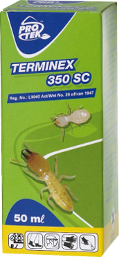 A systemic suspension concentrate. Protects against wood destroying termites. Preventative and corrective trench and nest treatment. Value for money, strong concentrate, 50 ml treats 13.8mÇ, 200ml treats 55.5mÇ and 500ml treats 138mÇ.