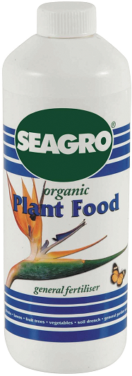 Seagro is a natural complete fertiliser. Nutrients are water-soluble and available for plant uptake through both foliage and roots. These include various natural trace elements, minerals, proteins, amino acids, and vitamins that feed and rejuvenate soil.