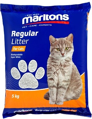 Marltons Cat Litter is super absorbent, long-lasting, hygienic and biodegradable. The deodorising white grit stones help with odour control. Cat litter is an essential supply for any cat owner, especially for your cat when indoors.