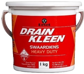 Heavy duty drain cleaner.