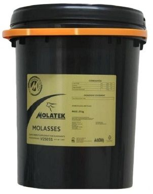 Molatek Liquid Molasses is a versatile, convenient liquid energy feed. Given the synergistic effect of sugar with other starches in increasing animal production it is a good replacement for 10  20% of grain in rations. A rich source of minerals, trace elements and especially B vitamins in a highly absorbable form. High-quality molasses in an easy-to-use liquid form. A versatile, palatable product which improves the texture of feed increasing the feed intake resulting in increased mass gains in feedlots and increased milk production. Increases fatty acid production in the rumen resulting in more energy available for production. Increases microbial protein production resulting in more protein being available for milk, meat and wool production. An excellent energy source on pastures/veld because it has a lower pasture replacement effect than grain.