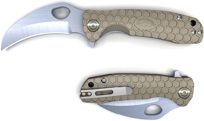 Honey-Badger knives are superbly designed to be tough.