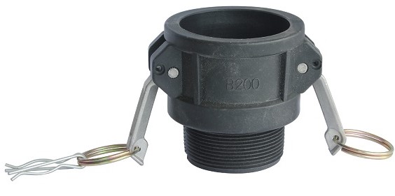Poly prop camlock fittings.