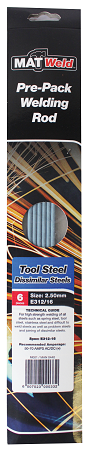 Common welding processes acceptable on tool steels include Shielded metal-arc, gas tungsten-arc, oxy-acetylene and atomic hydrogen.