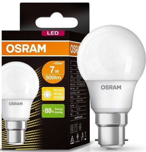 This brilliant A60 LED light bulb allows you to use an LED bulb in your incandescent, halogen or compact fluorescent light fittings, making them more environmentally friendly. The globe has a classic A60 shape and will fit your E27 socket type fittings. This light bulb has an output of 9W.