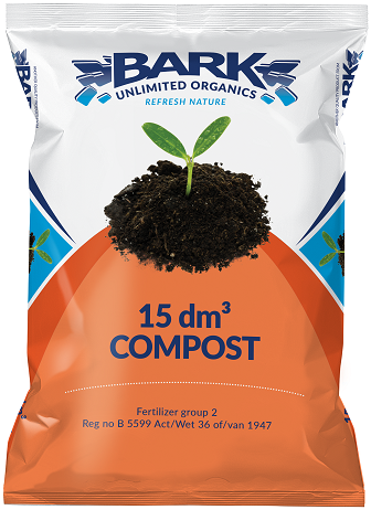 Composition : Sawdust composted with chicken, horse and kraal manure of an organic nature.Available sizes:Bags: 15dm³, 30dm³, 60dm³Bulk; 1m³, 2m³, 6m³, 10m³ to 30m³ and 60m132. A well balanced soil conditioner made from the finest organic raw materials to enhance and build up the structure of depleted garden soils. Best used for digging into soil before lawn is laid or flower beds are planted.