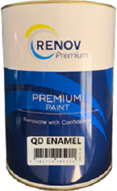 Renov QD Enamels are quick drying, styrenated alkyd, gloss enamels suitable for application by brush, dip or spray. Can be thinned using Renov QD Thinner.