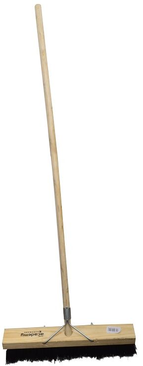 Academy 460mm Platform broom, Coco Fibre - with handle and 88 grip.