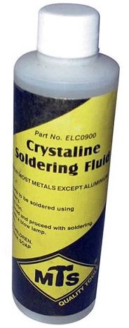 Enables easy soldering of most metals.