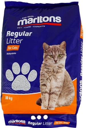 Biodegradable cat litter