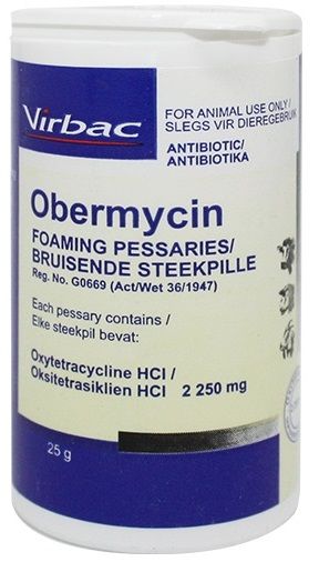 For the treatment of bacterial infection of the vagina and uterus following difficult parturition and/ or retained placenta in cows, sheep ewes, goat ewes and sows Each pessary contains 2 250mg oxytetracycline hydrochloride. Each pessary contains 2 250mg oxytetracycline hydrochloride. For the treatment of bacterial infection of the vagina and uterus following difficult parturition and/or retains placenta in cows, sheep ewes, goat ewes and sows.