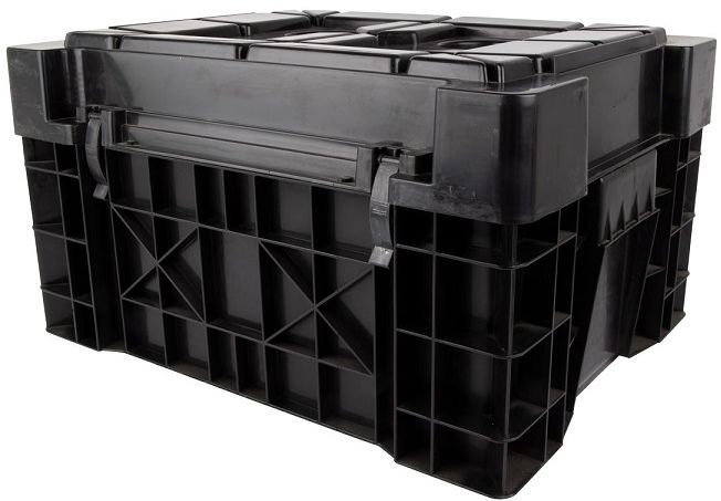 This Ammo Box is stackable and made of made of food grade material -Ideal for organising and storing tools outdoor and camping equipment etc.