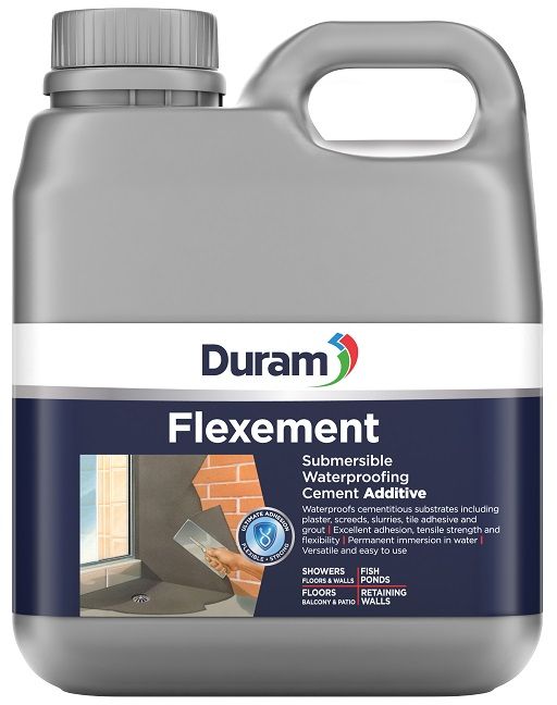 Submersible Waterproofing Cement Additive Waterproofs any cementitious substrates including plaster, screeds, slurries, tile adhesive and grout. Excellent adhesion, tensile strength and flexibility. Permanent immersion in water. Versatile and easy to use. Waterproofs cementitious substrates. Hydrophobic formula creating a watertight solution. Improves the water resistance, adhesion, tensile strength and flexibility of cement.