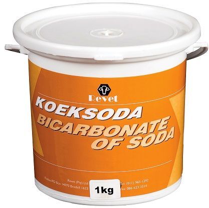 Sodium bicarbonate commonly known as baking soda or bicarbonate of soda.