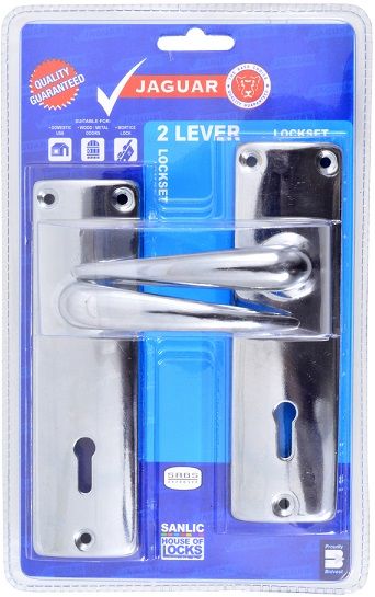 Lockset 2lt CP SABS Jaguar Blister