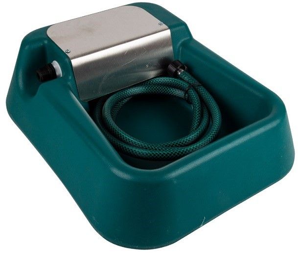 This pet water drinker connects directly onto a garden tap and supply the water through a float valve to your pets -Hose and connectors included.