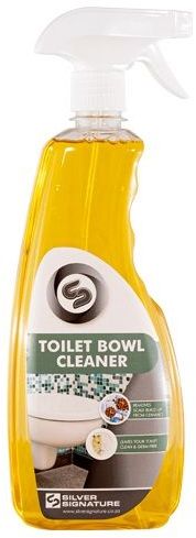 Toilet bowl cleaner offers an outstanding combination of acids and detergents formulated to remove uric acid and other mineral deposits from urinals, toilets and other ceramic surfaces.