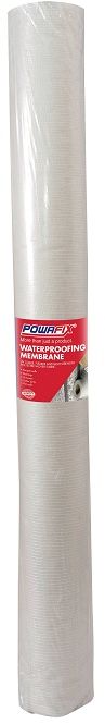 Powafix Waterproofing Membrane is a UV stable, Flexible, high strength polyester woven fabric Suitable for use with Powafix Waterproofing Products to improve coating performance Flexibility and water resistance.