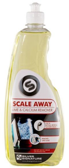 Scale away is a liquid acidic solution designed to remove limescale and other mineral deposits from heating elements in kettles, urns and other catering equipment as well as shower heads.