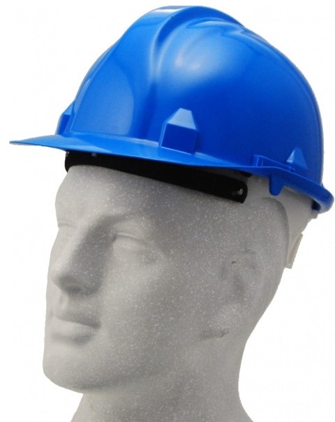 Safety cap peak style suitable for use on construction sites.