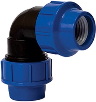 PP Compression fittings are widely used in water supply and irrigation. Fast & Reliable connection: Split ring opening has been optimized to make pipe insertion even easier. Turning of pipes can be prevented by inner threaded during installation. Specification: Pipe and fittings shall be manufactured from virgid PP (Polypropylene) compounds. Compression fittings are an excellent alternative to sweating two pipes together. Fields of Application: Piping networks for water supply of public works. Piping networks for water treatment systems. Working pressure: At 20°C - PN16 (Threaded fittings: PN41).