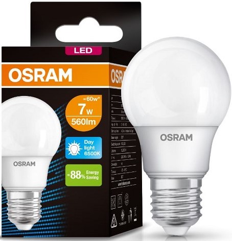 This Brilliant A60 LED Light Bulb allows you to use an LED bulb in your incandescent, halogen or compact fluorescent light fittings, making them more environmentally friendly. The globe has a classic A60 shape and will fit your E27 socket type fittings. This light bulb has an output of 9W.