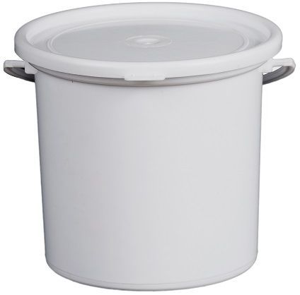 Complete 10lt bucket with a lid.