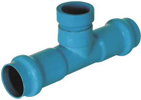 PVC fabricated fittings for PVC pipe.
