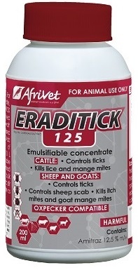 CATTLE: Controls ticks. Kills lice and mange mites. SHEEP AND GOATS: Controls ticks. Kills itch mites and goat mange mites.