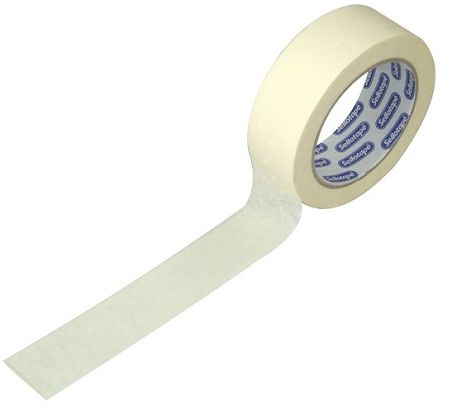 General purpose masking tape for indoor usage.
