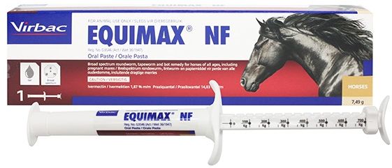 Broad-spectrum roundworm, tapeworm and bot remedy for horses of all ages, including pregnant mares.