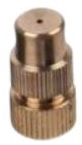 Adjustable brass nozzle that is a replacement spare part. It fits the Afgri 2, 5 and 16lt sprayer models.