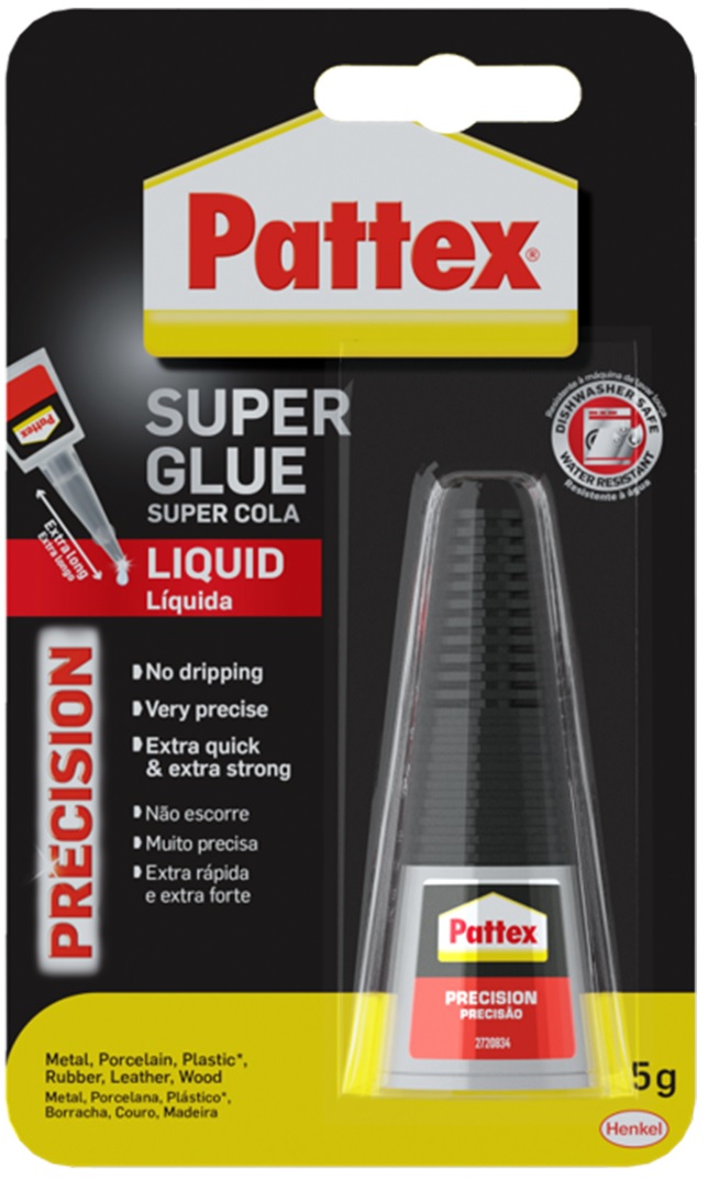 Pattex precision super glue tube 2704712 5g