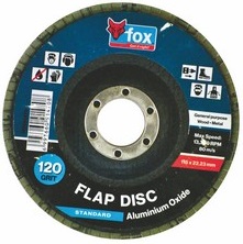 Disc Fox Flap Std Alu/Oxide 115mm 120g.