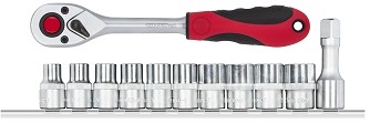 Socket Set Gedore Red 1/2" 12Pce.