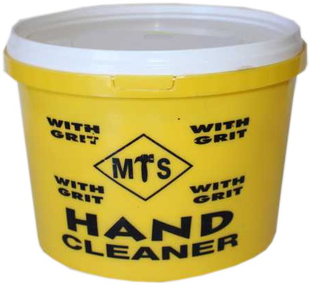 Waterless grit hand cleaner with lanolin to moisturize and remove stubborn dirt from hands.